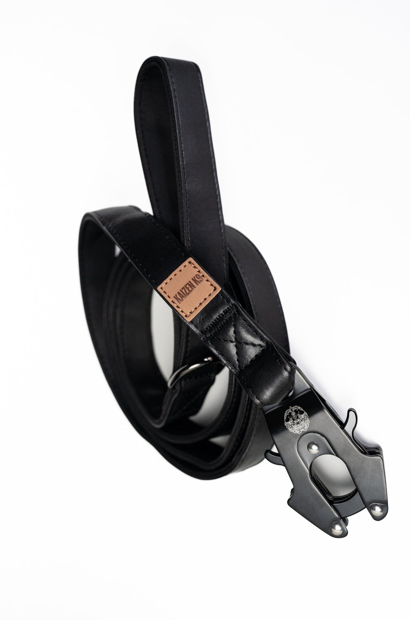 Stealth - KK9 Leather Leash (6 Foot) - Kaizen K9