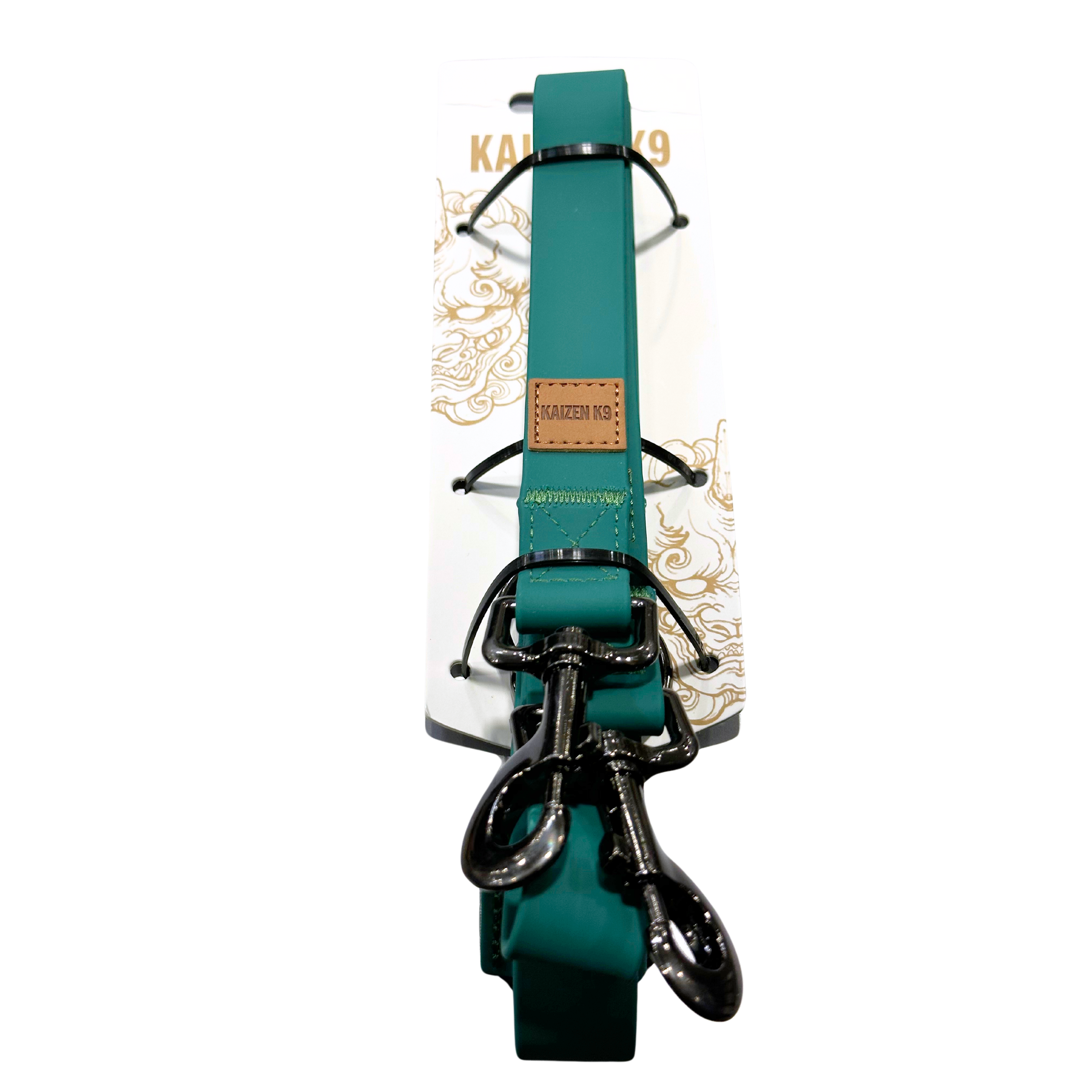 Pine Green - KK9 Elemental Wrap Around Leash (10 Foot)