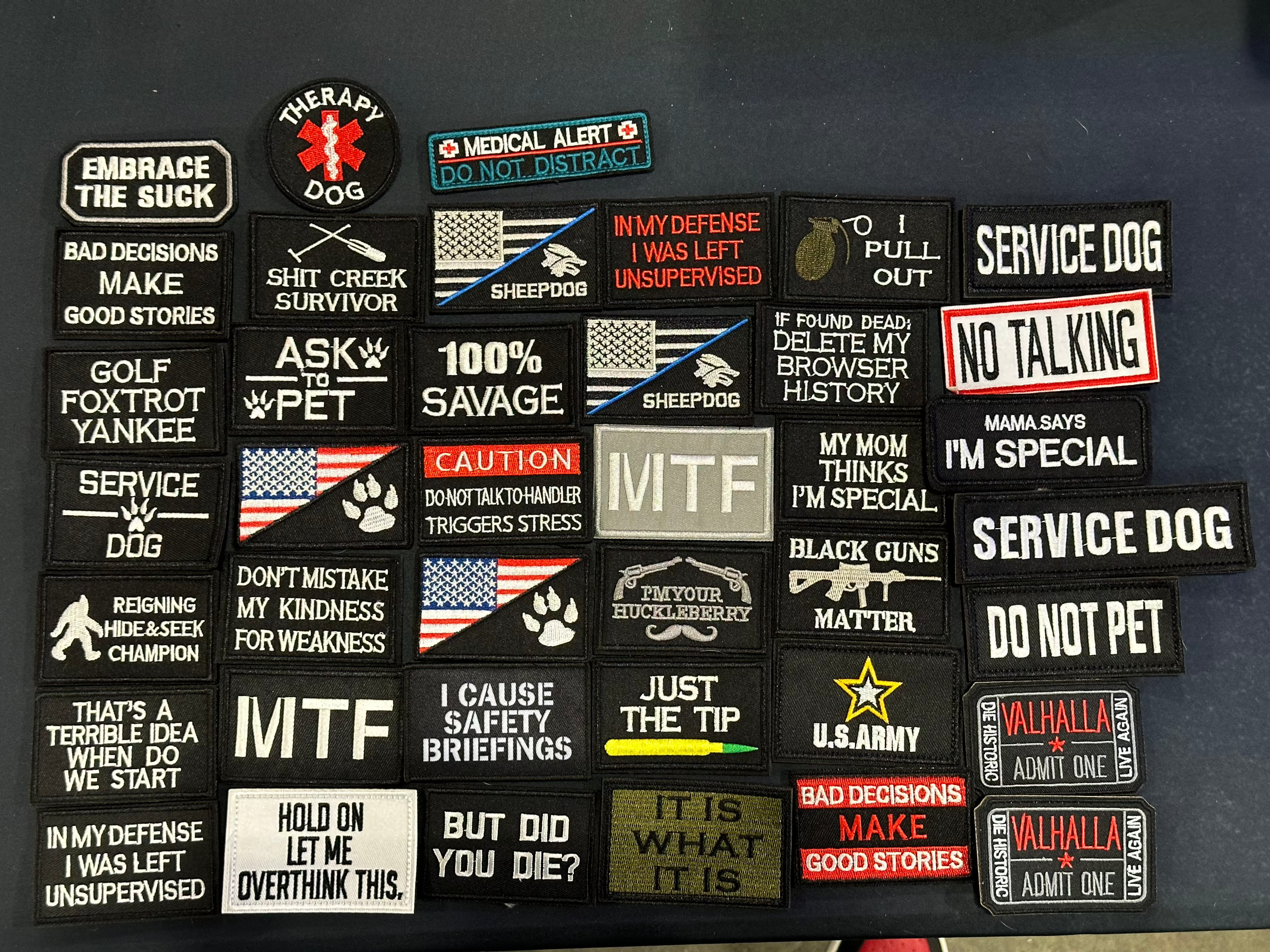 The Kaizen Collection - Assorted Velcro Patches