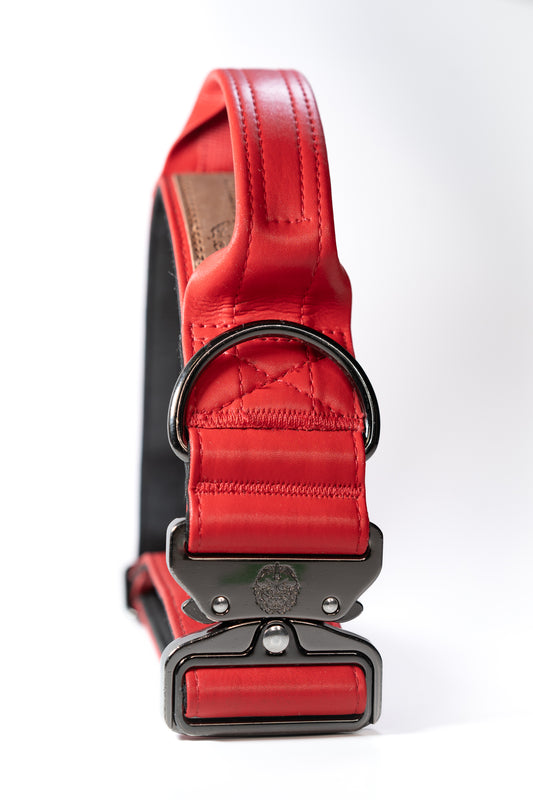 Fire Red - KK9 Tactical Collar V4 (1.5" and 2")