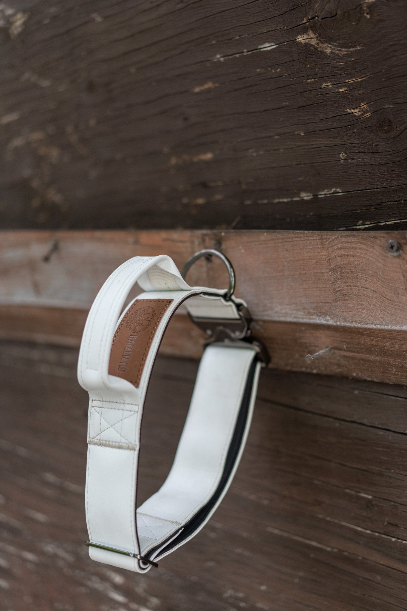 Frost White - KK9 Tactical Collar V4 (1.5" and 2") - Kaizen K9