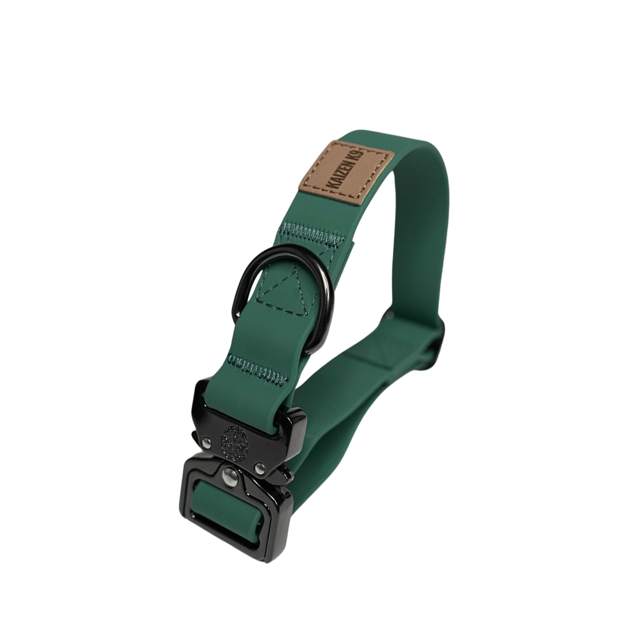 Pine Green - KK9 Elemental Collar (1") - Kaizen K9