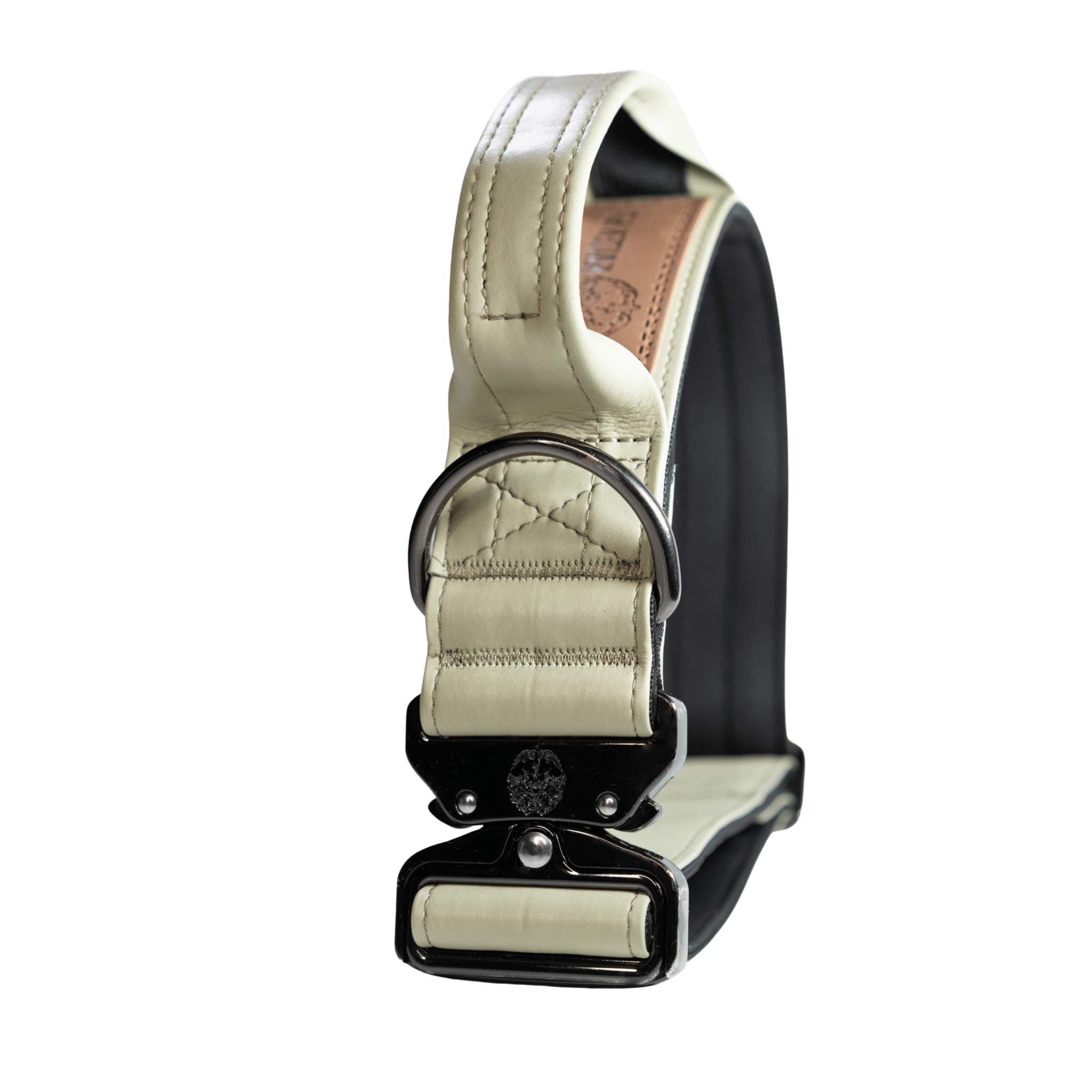 Sage Green - KK9 Leather Tactical Collar (1.5" and 2") - Kaizen K9