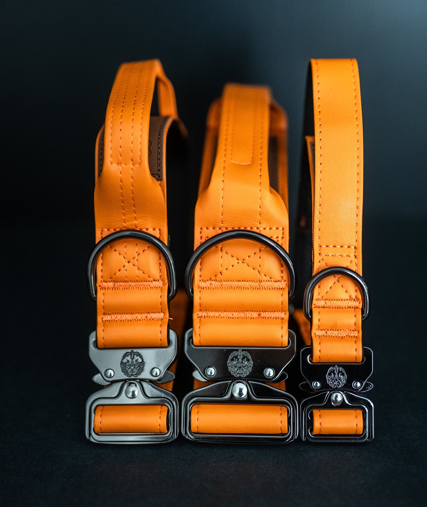Tangerine Dream - KK9 Tactical Collar V4 (1.5" and 2") - Kaizen K9